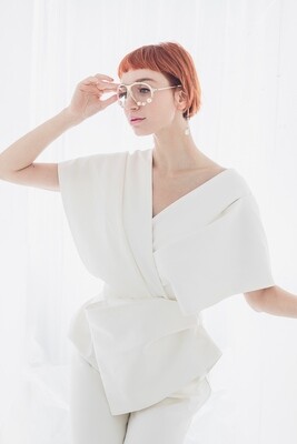 Kimono Inspired Top and Trousers Set