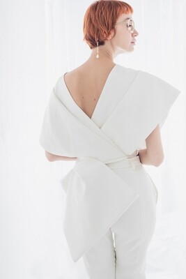 Kimono Inspired Top and Trousers Set