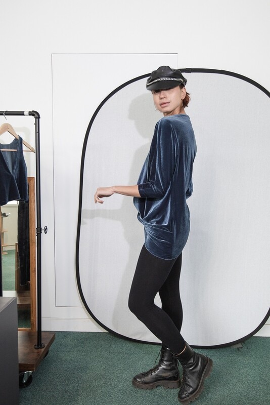 3/4 Sleeves Origami Tee