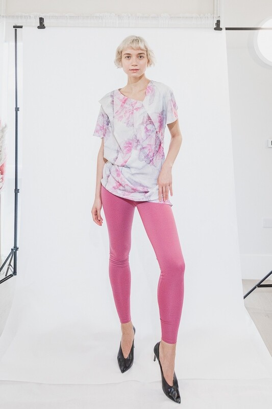 Printed Origami Tee