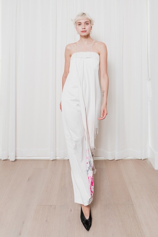 Satin Origami Jumpsuit