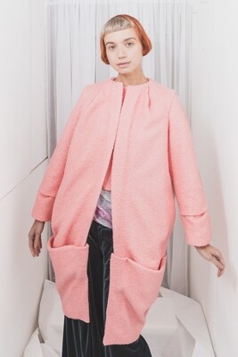 Double Zip Cocoon Coat