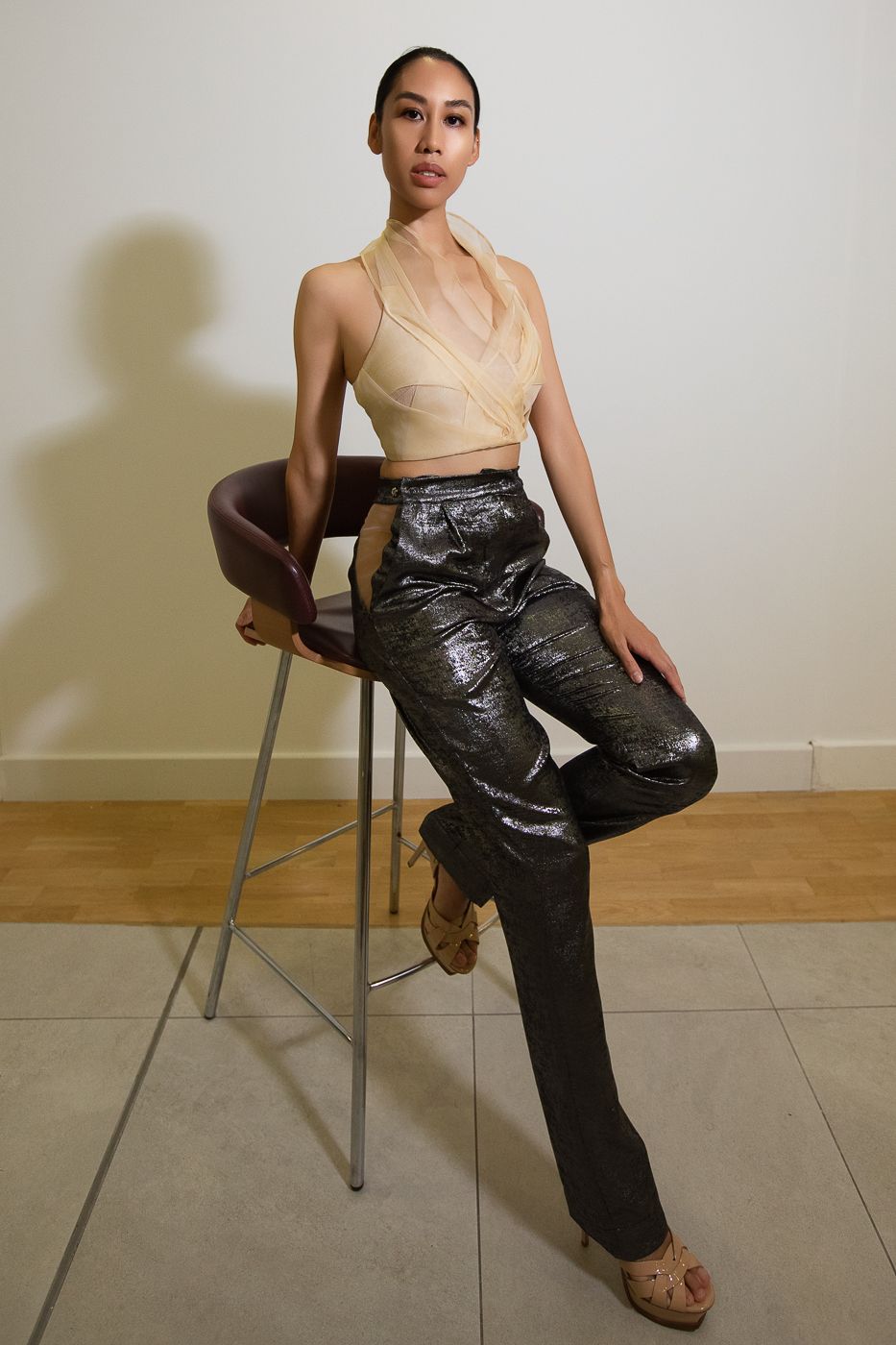 Luna Side Cut Trousers Luna Side Cut Trousers