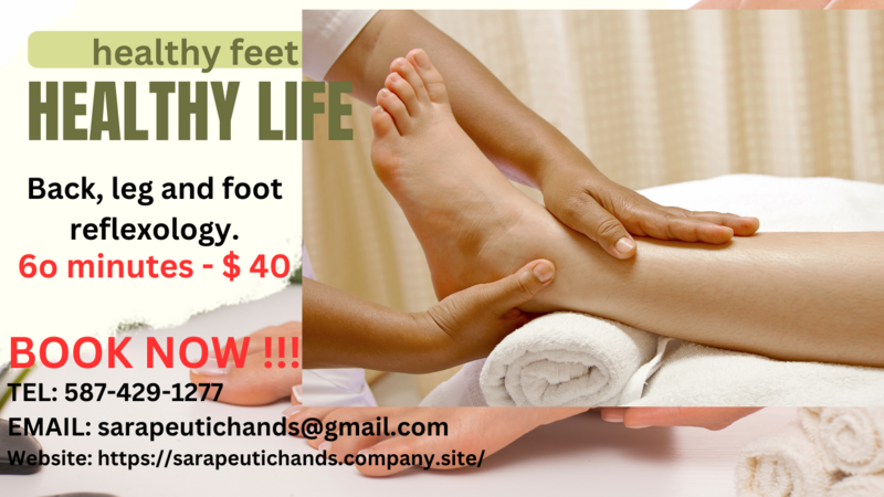 Shoulder/Back-Leg &amp; Foot Reflexology