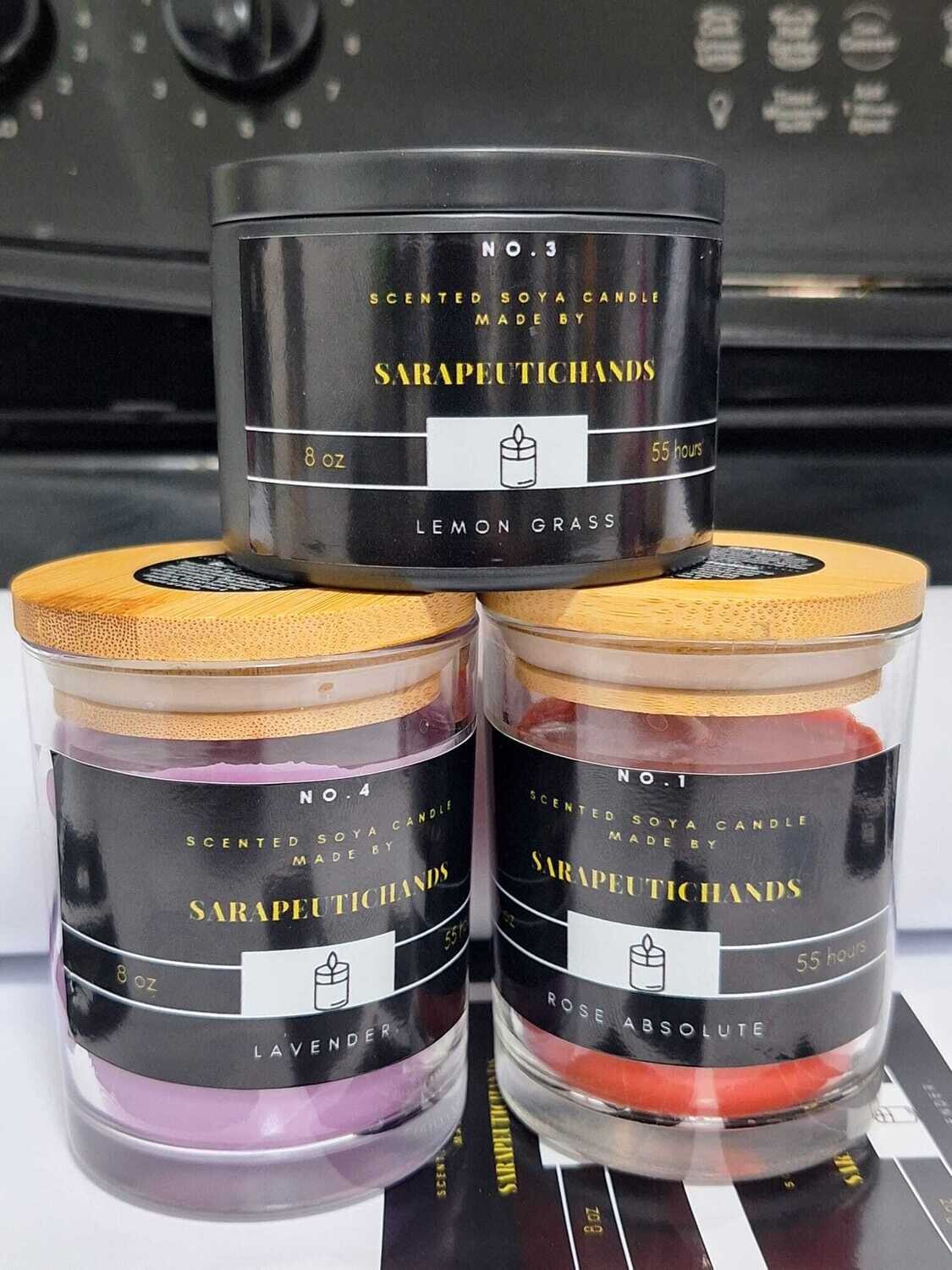 Sarapeutichand  Candles