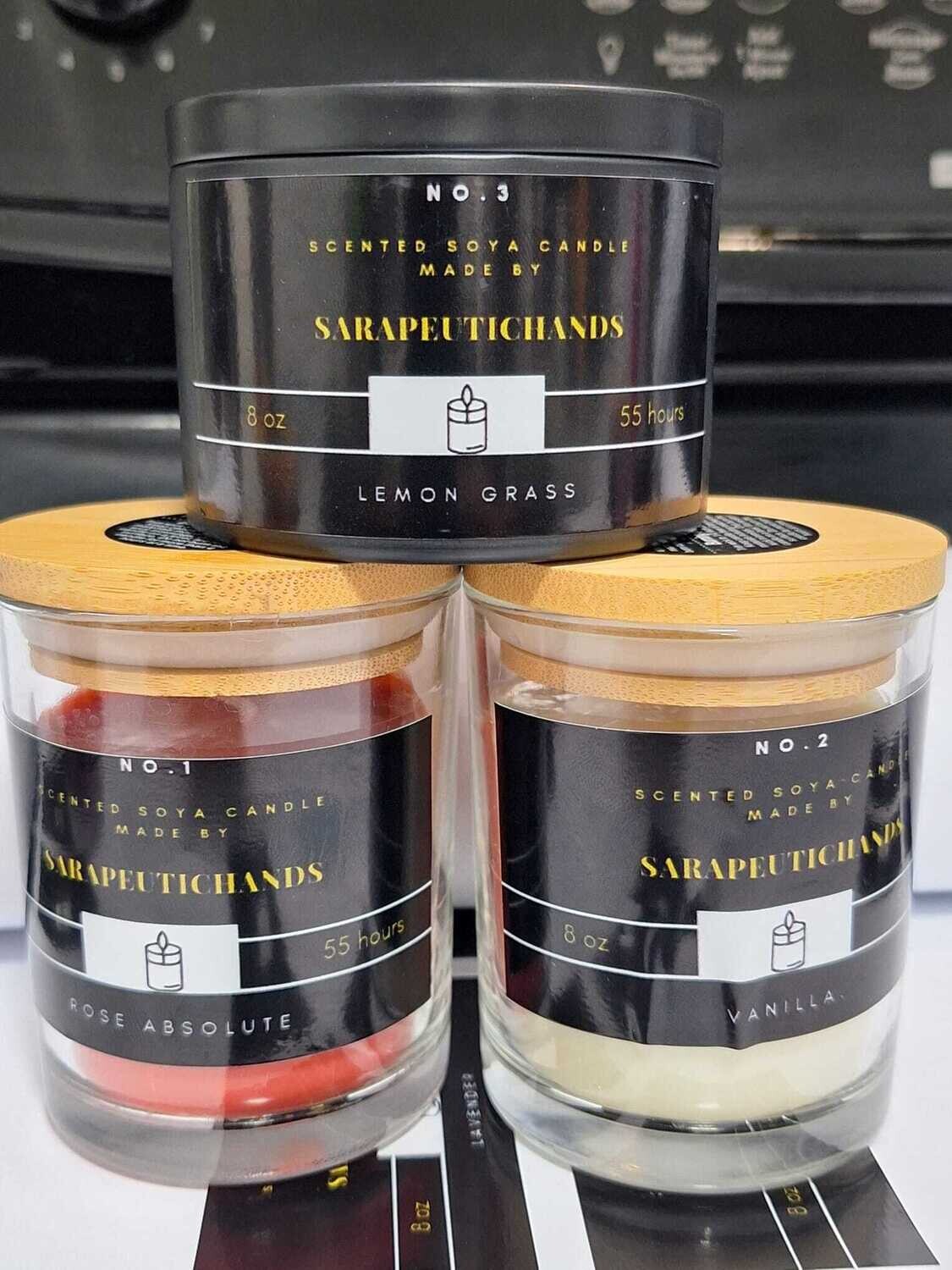 Sarapeutichand  Candles