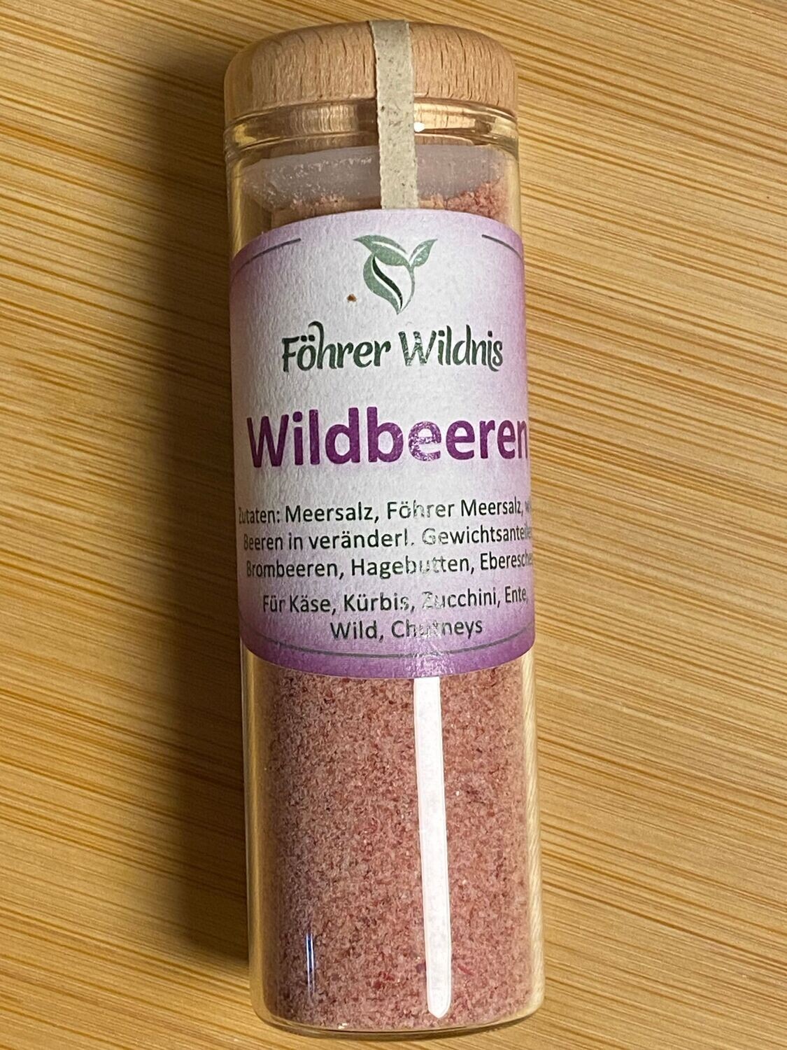 Meersalz mit Wildbeeren von Föhr 40 g