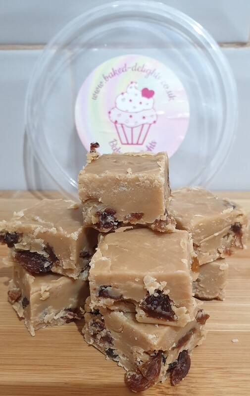 Old fashioned rum and rasin fudge