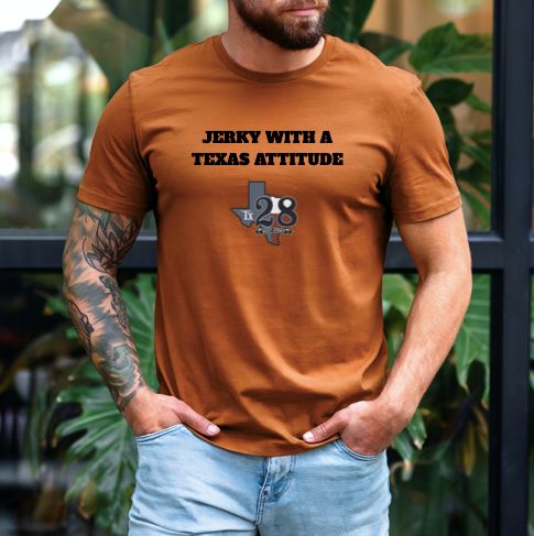 Jerky With A Texas Attitude Tee