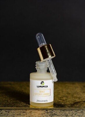 Siero contorno occhi e labbra 75% bava di chiocciola 15ml