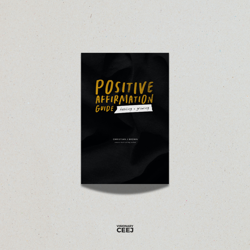 The Positive Affirmation Guide: Healing + Growing (Softcover)