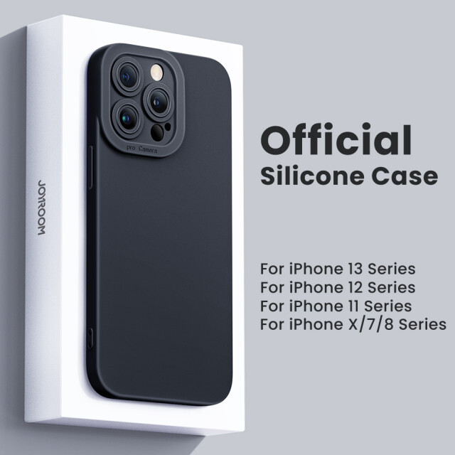 JOYROOM Luxury Case For iPhone 13 12 11 Pro Max Mini Silicone Shockproof Soft Case For iPhone X XS XR Max 8 7 Anti-Scratch Cover