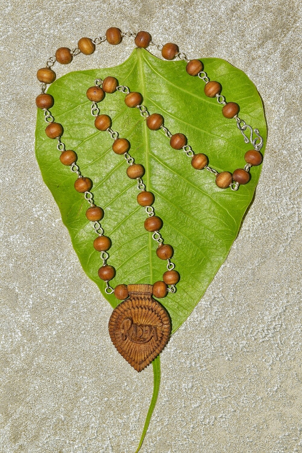 Classic Radha Carved Pendant Mala