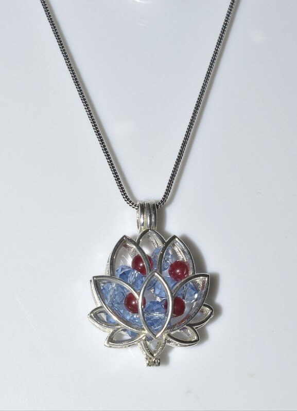 Madana Lotus Flower with Silver Chain