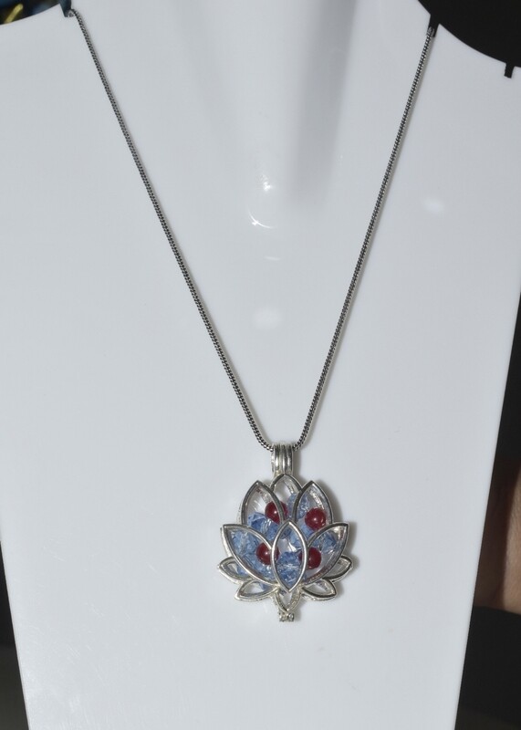 Madana Lotus Flower with Silver Chain