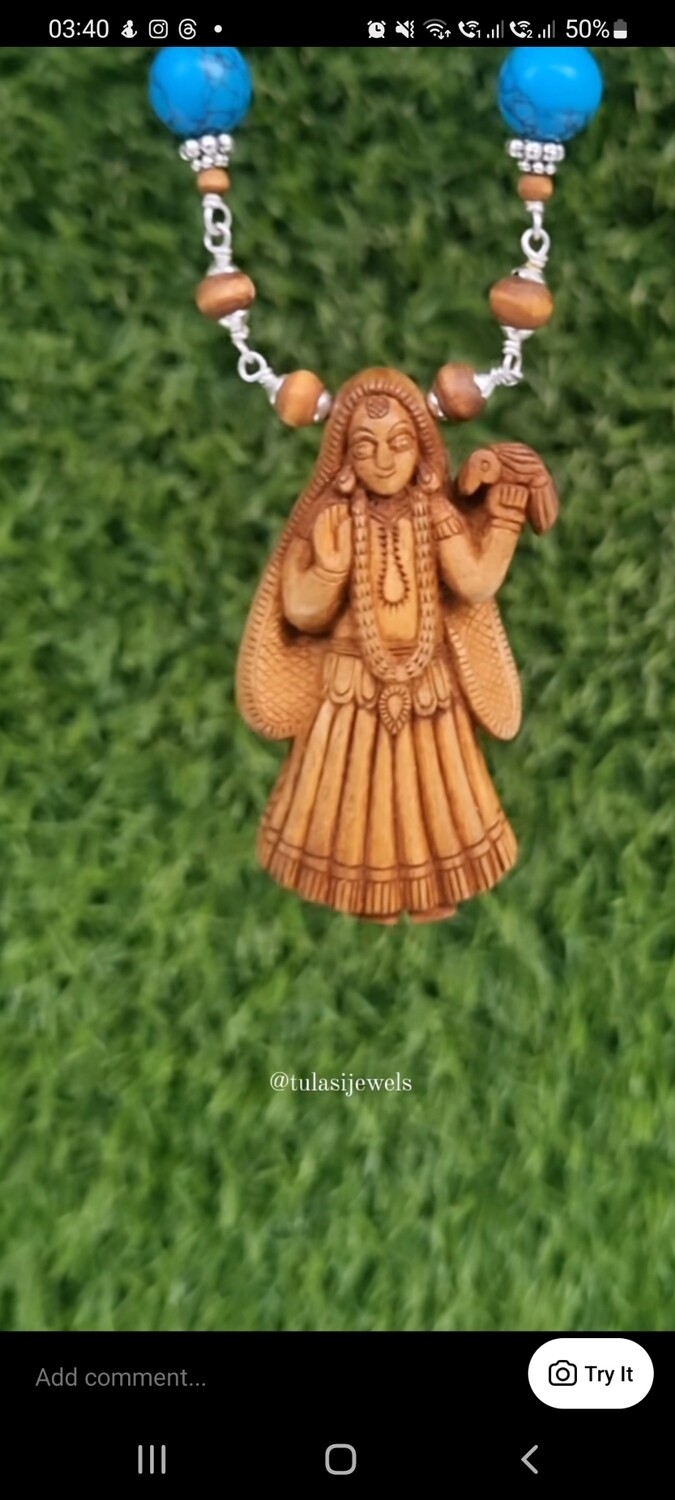 Vrindadevi Necklace with Customization