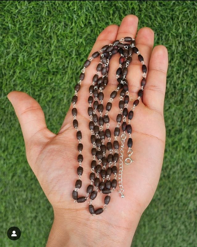 3 round classic oval shaped beads mala