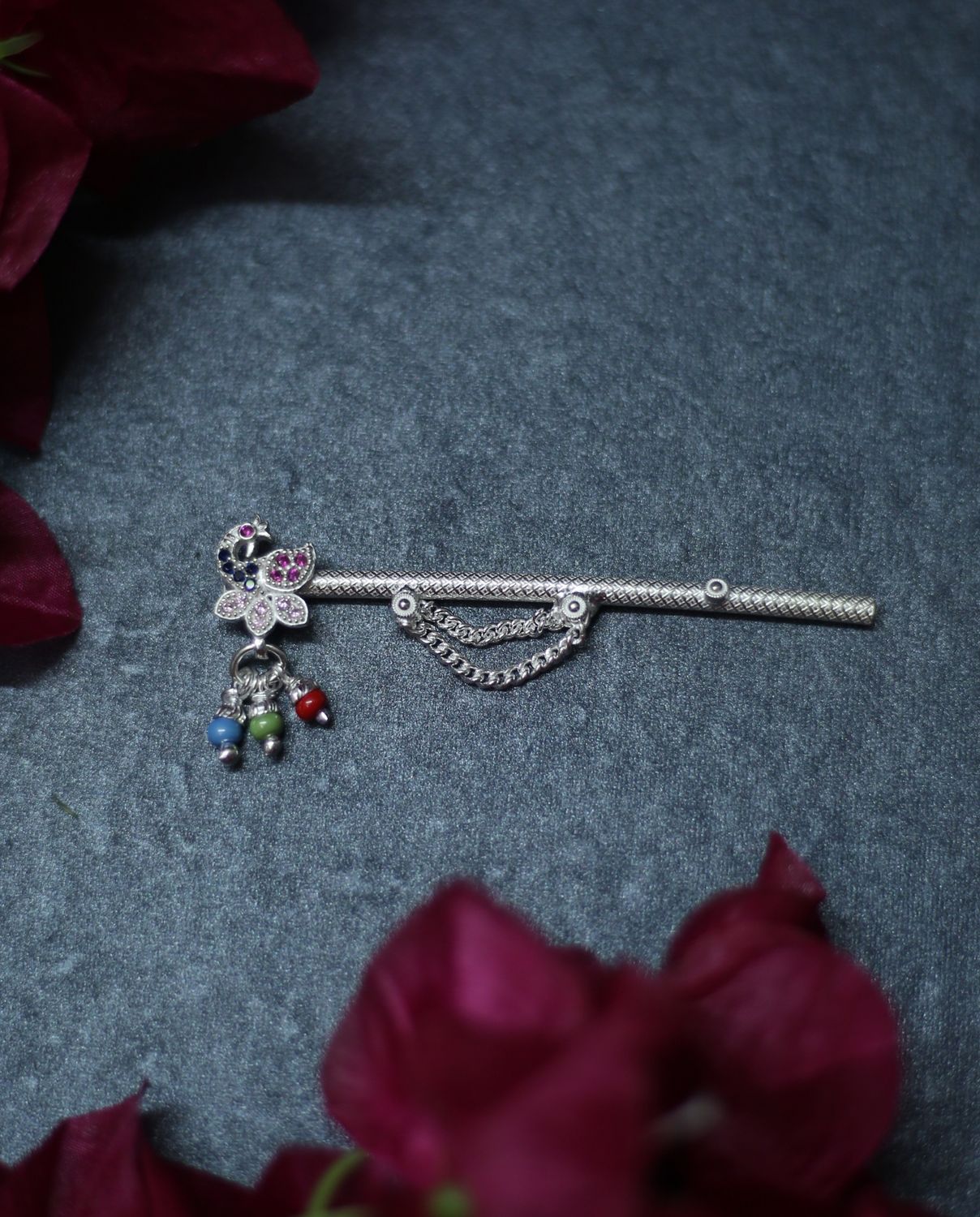 Deity Silver Flute 5 ( 3 inch)