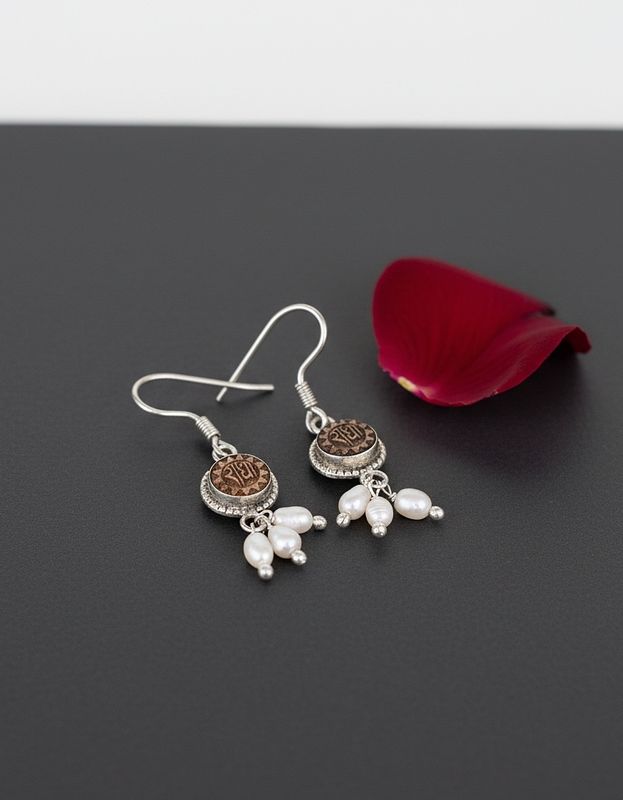 Sri Radha Pearl Earings