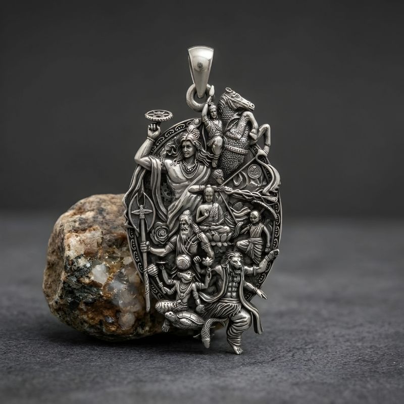 Dashavatar Pendant