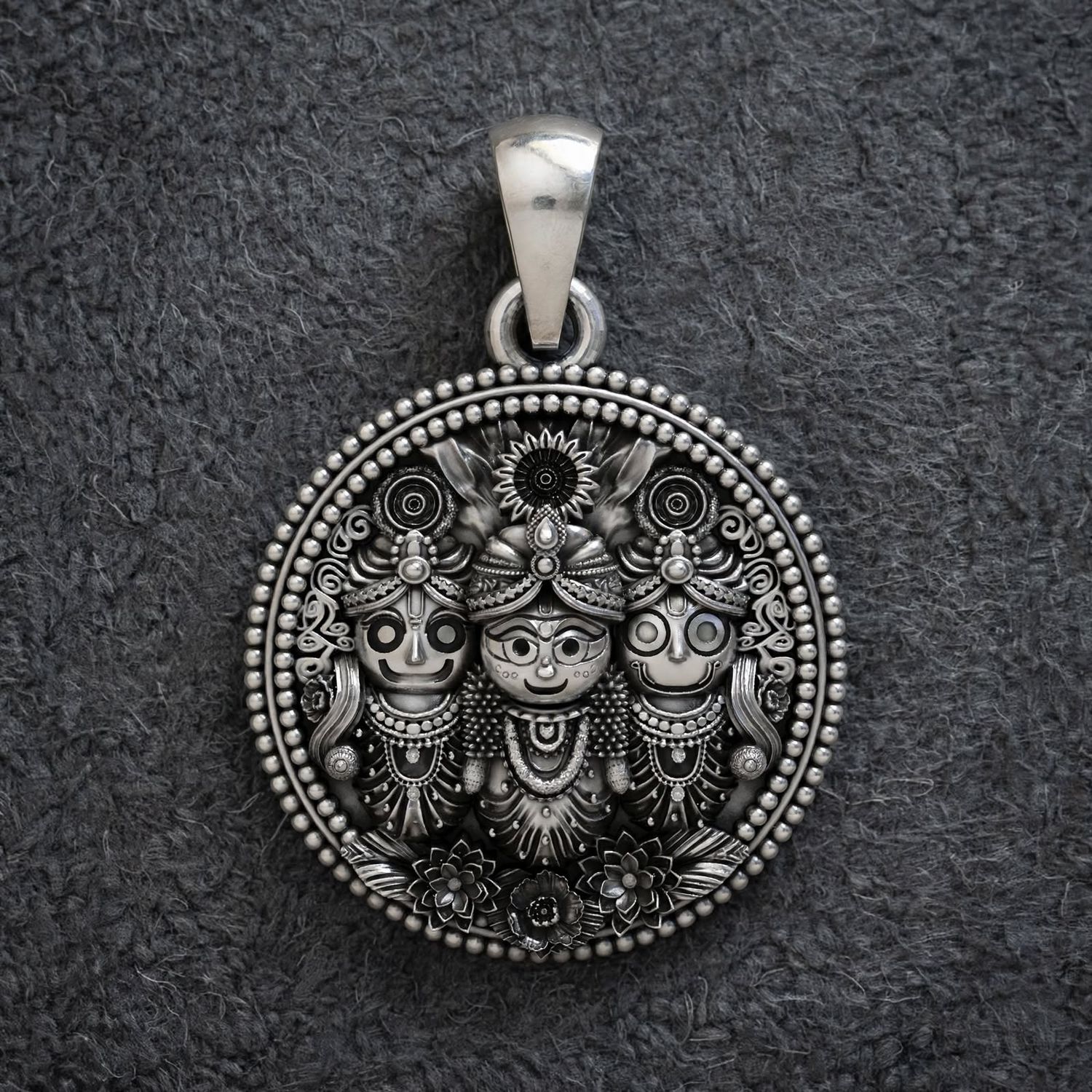 Jagannath Baladeva Subhadra pendant