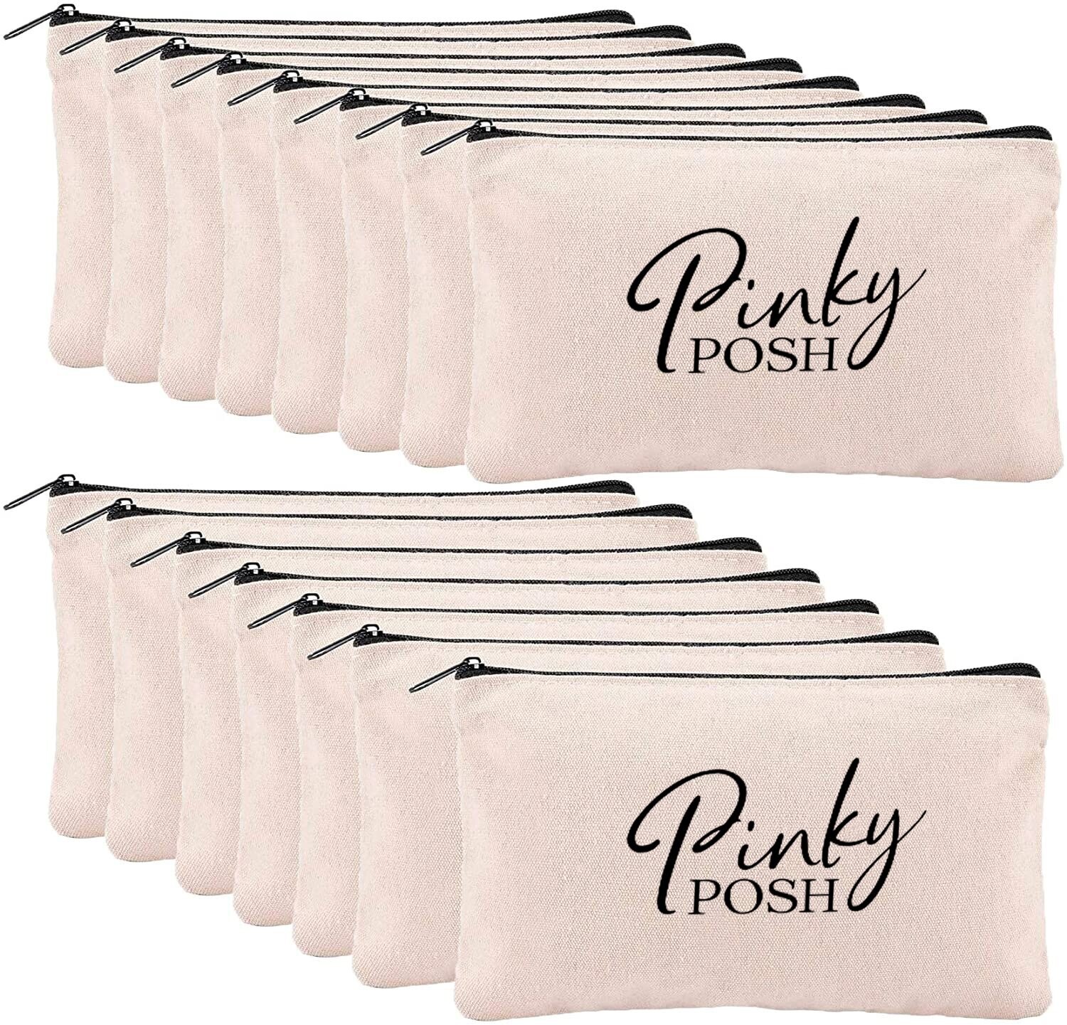 Pinky Posh Canvas Pennen Etui