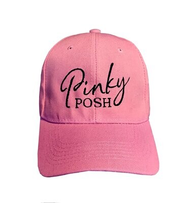 Pinky Posh Base Ball Cap