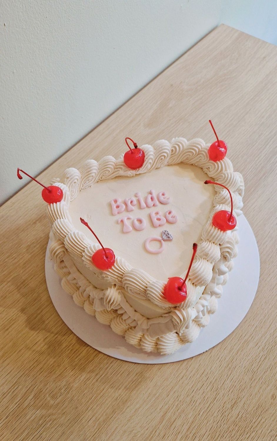 Heart Lambeth Cake