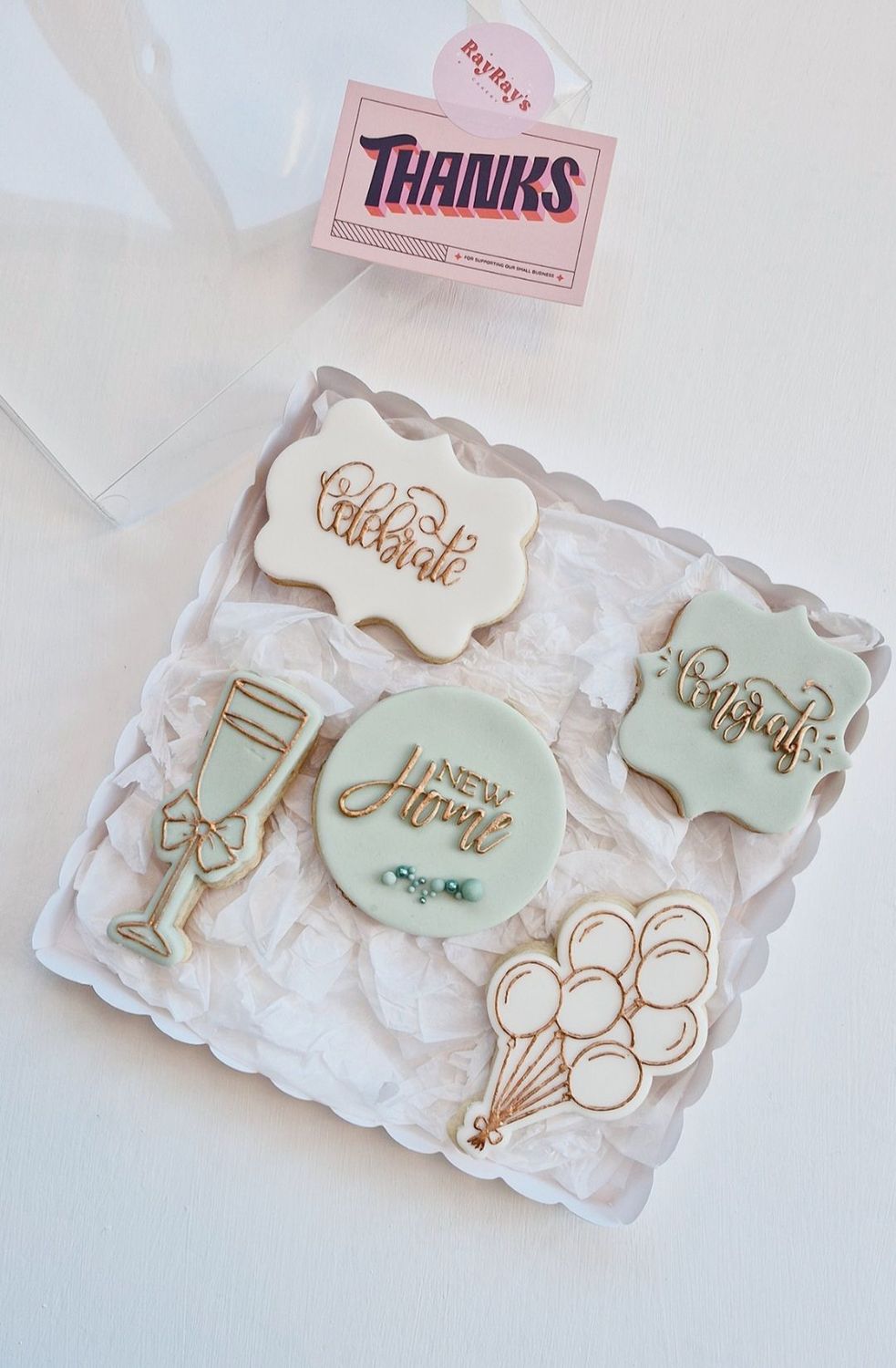 New Home Cookie Gift Box