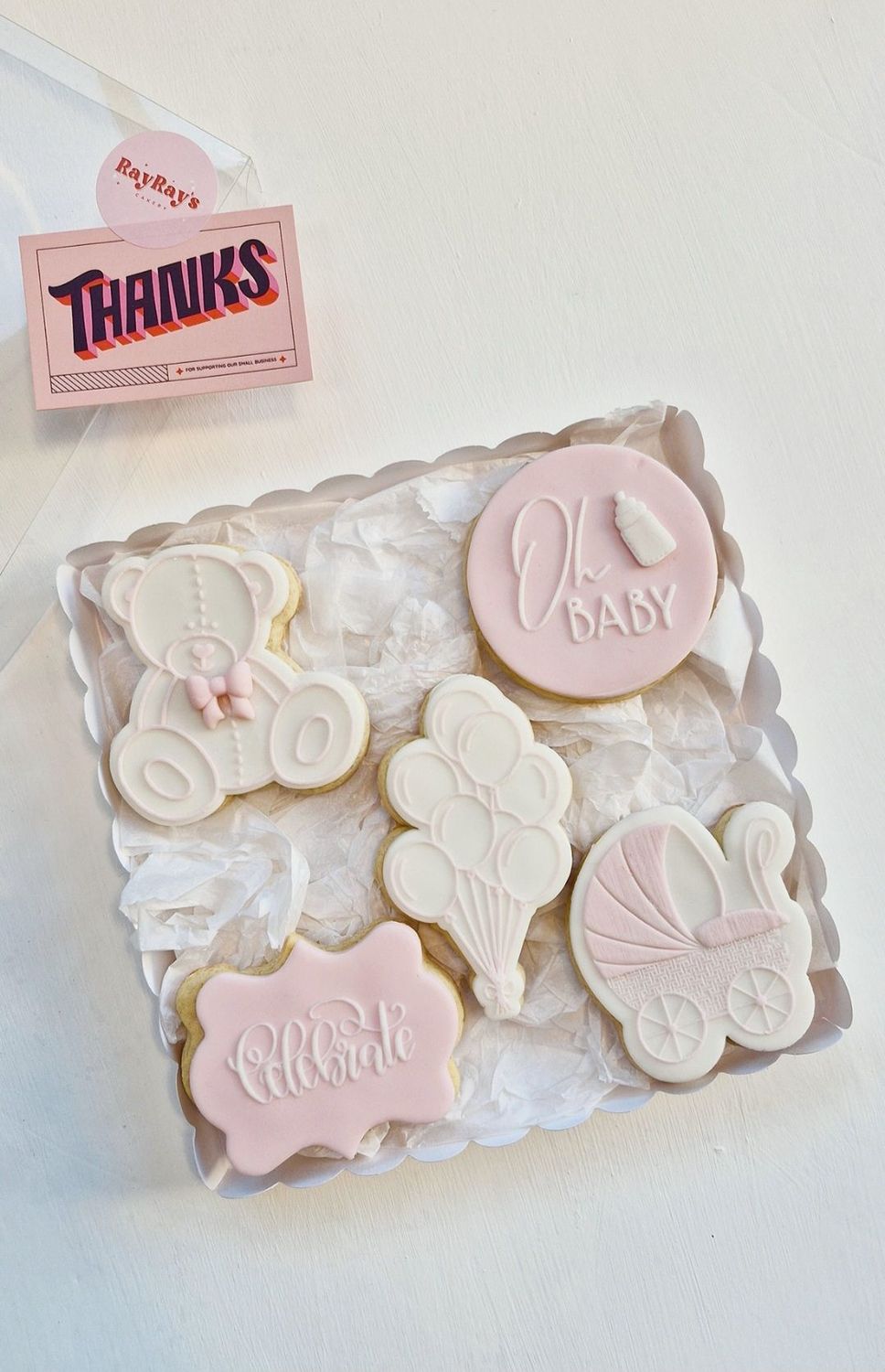 New Baby Cookie Gift Box