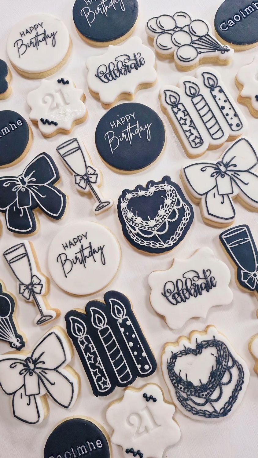 birthday sugar cookies