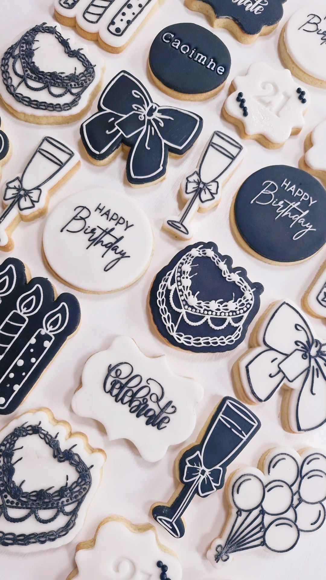 birthday sugar cookies