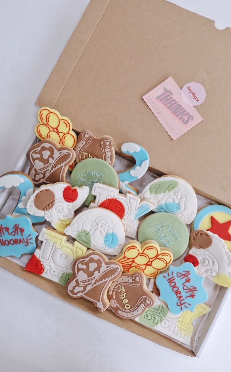 Themed Birthday Cookies