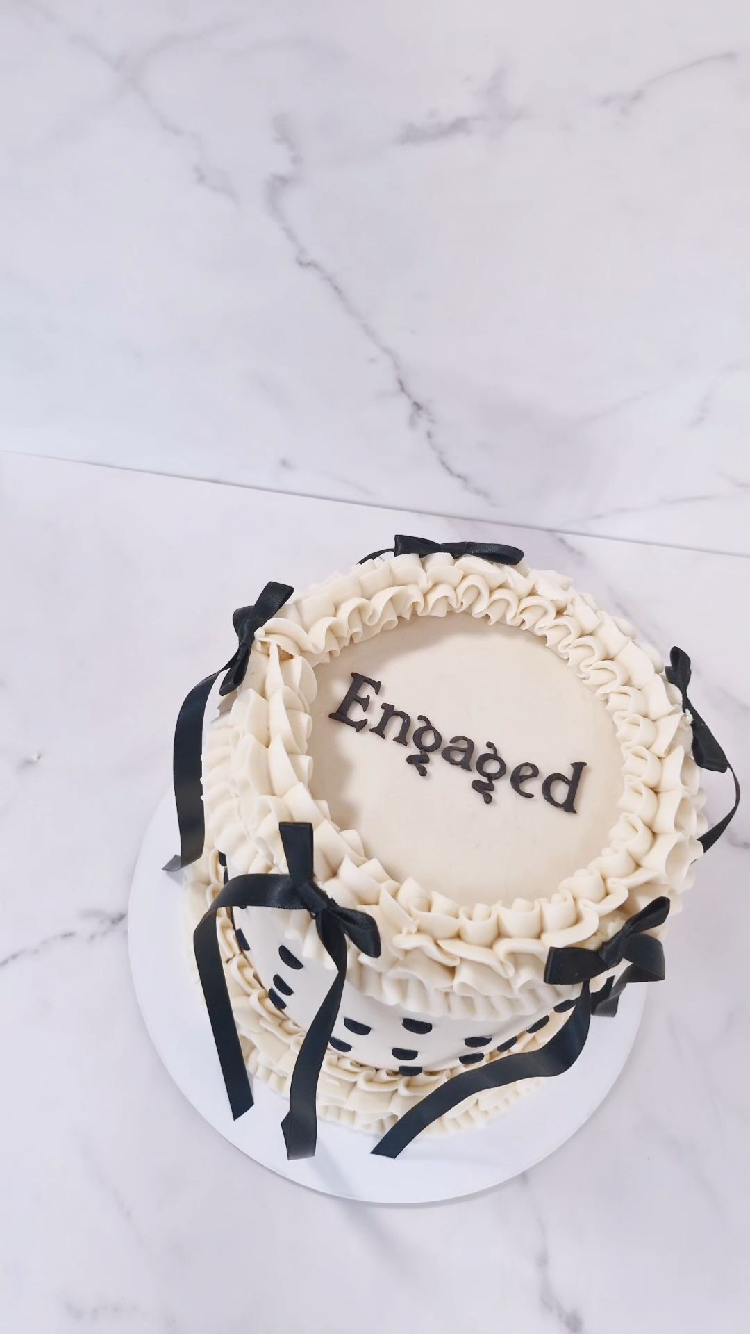Heart & Bows Cake