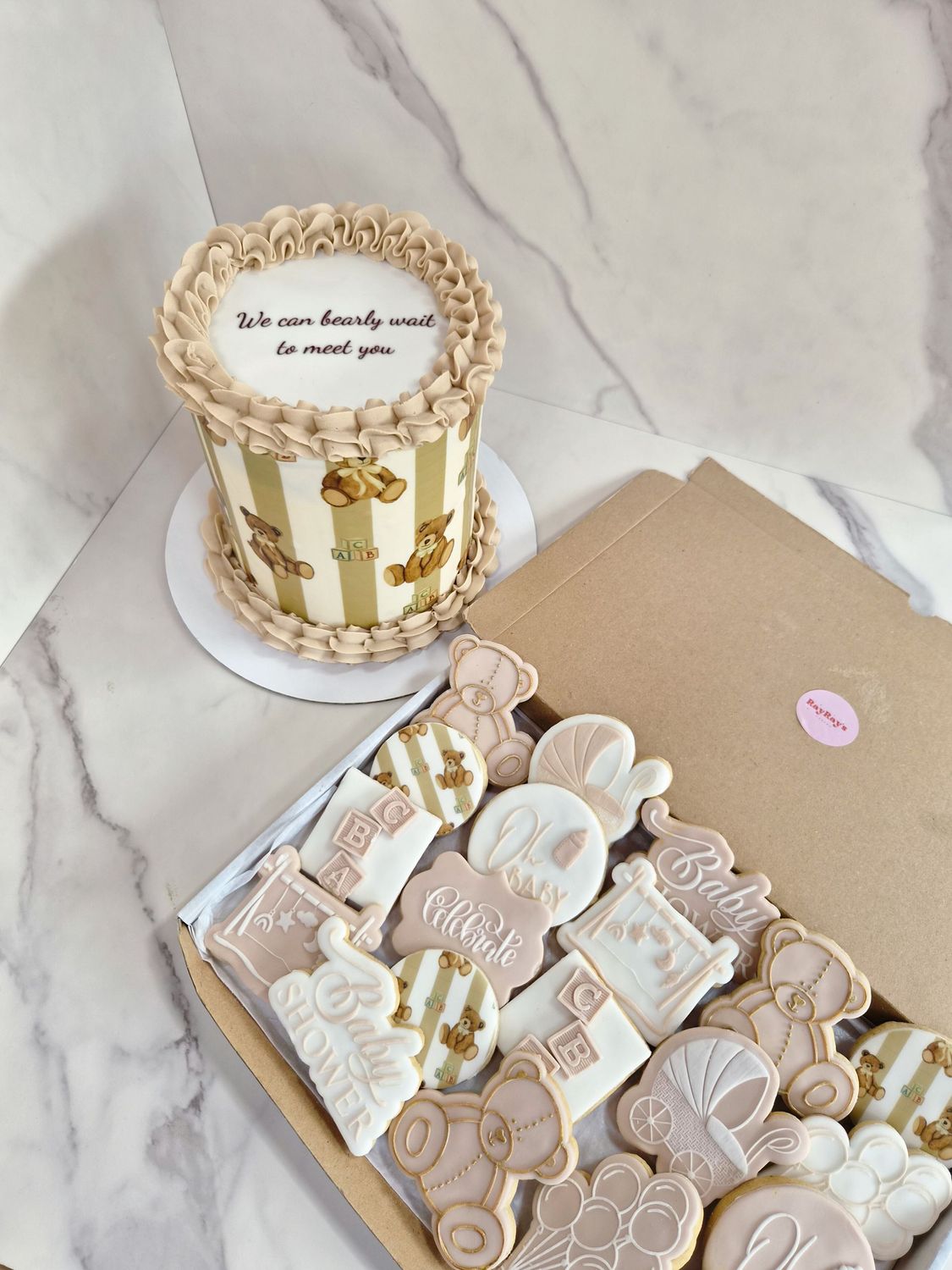 Teddy Bear Baby Shower Package Teddy Bear Baby Shower Package