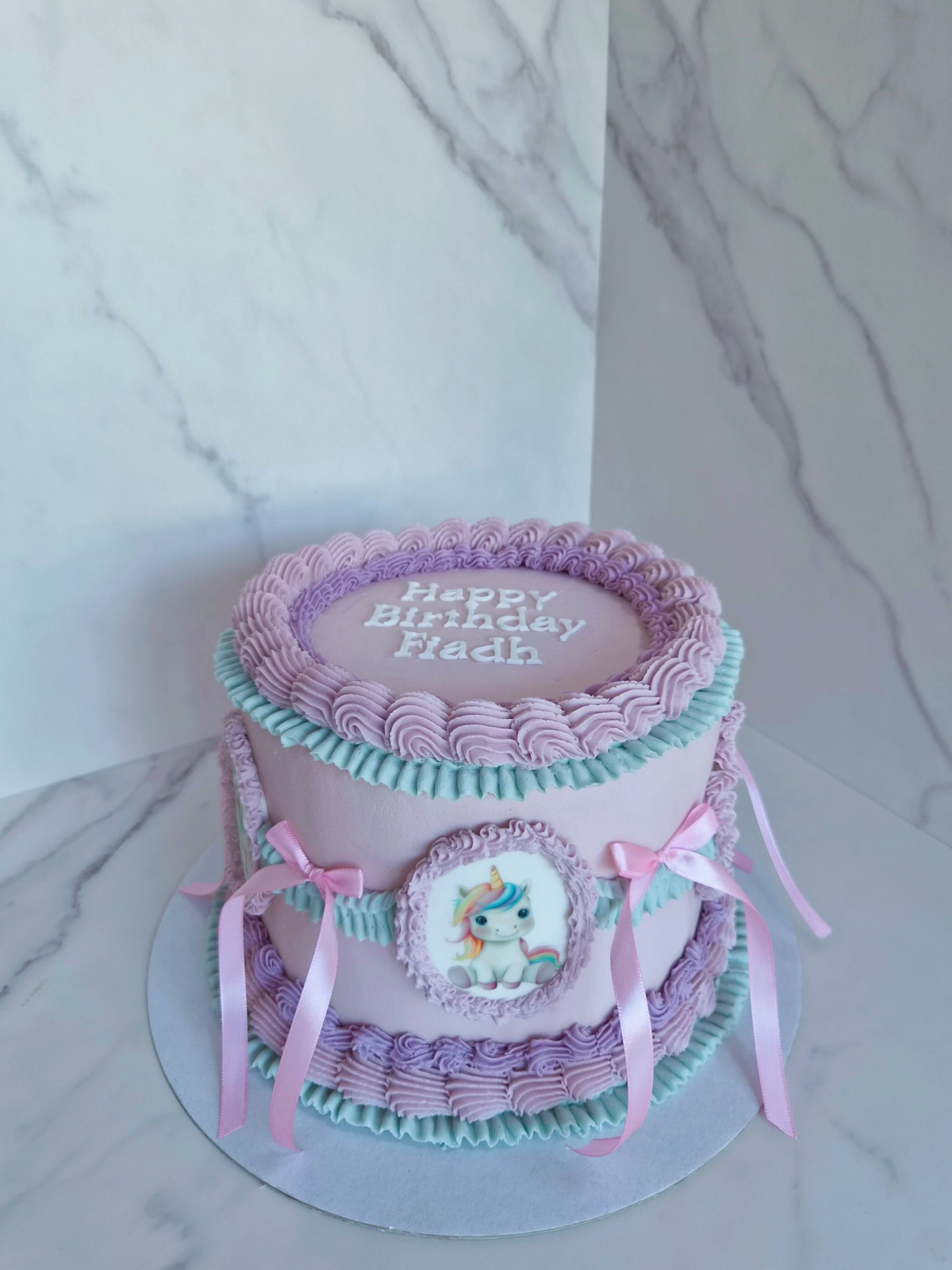 Pastel Unicorn Cake