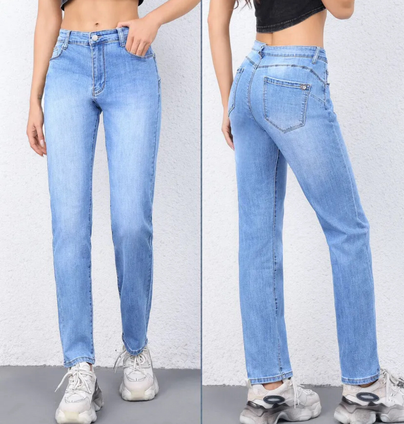 Jeans Cuoricino Strass