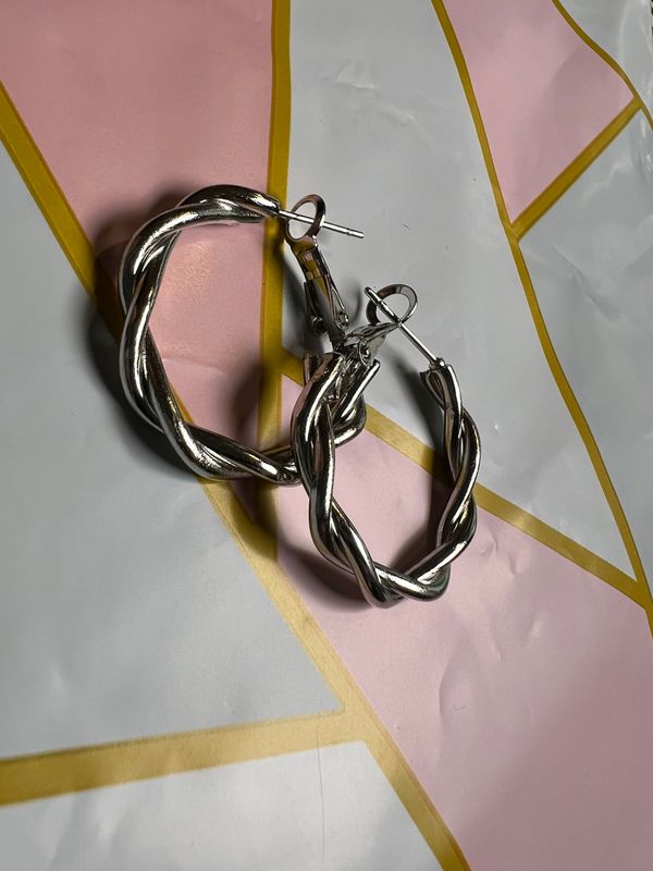 Orecchino Cerchio Silver