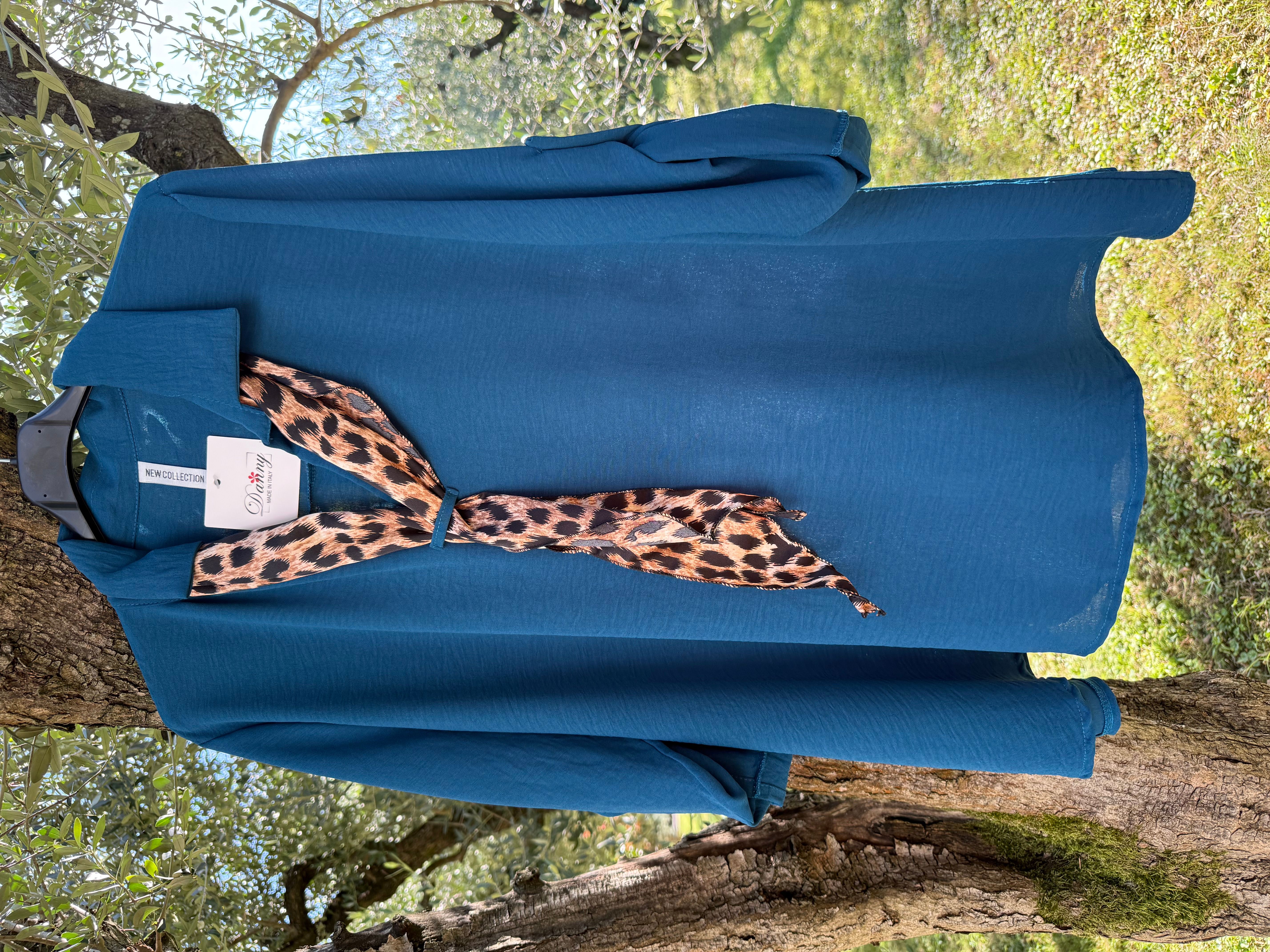 Blusa Cravatta Leopardo