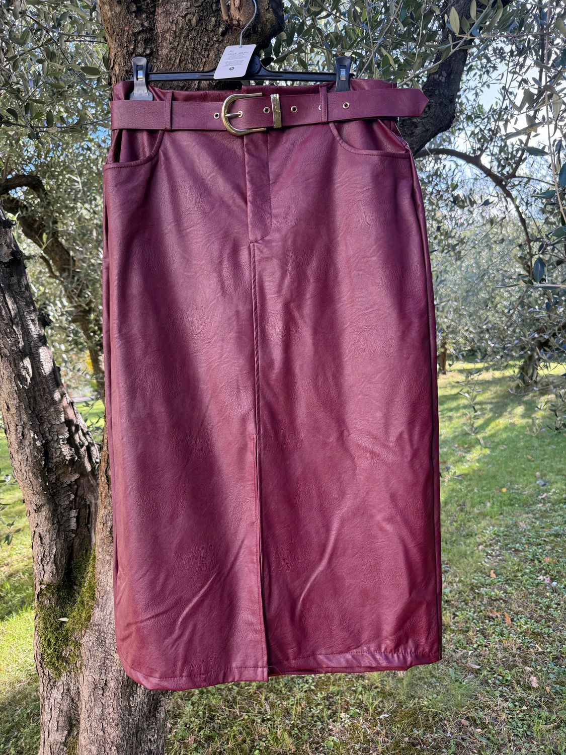 Gonna Matita Ecopelle