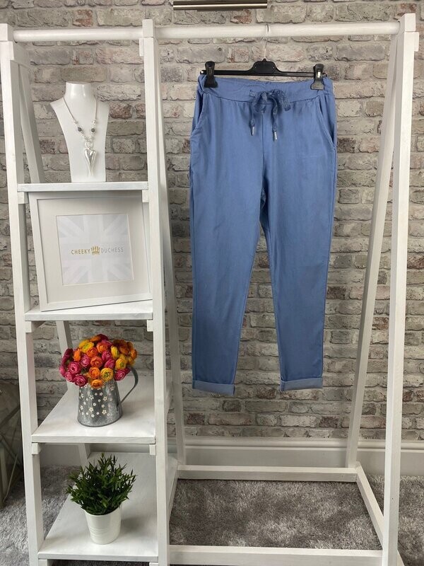 Magic Trousers -Stretch (Light Blue)
