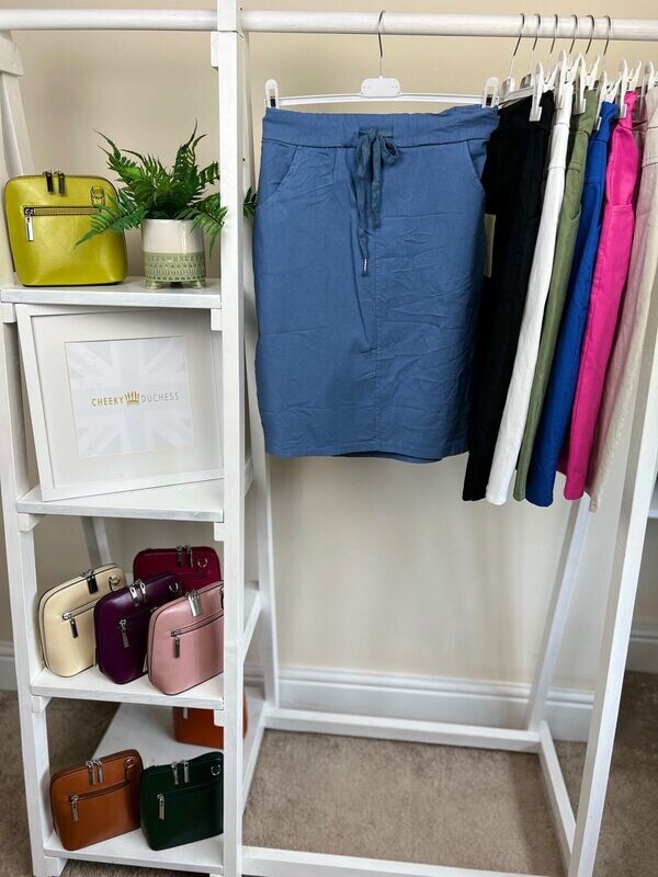 Magic Skirt - Denim Blue