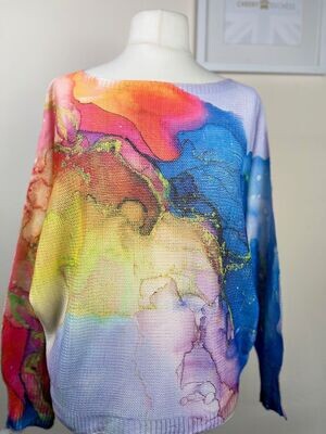 Splash of Colour Sweater