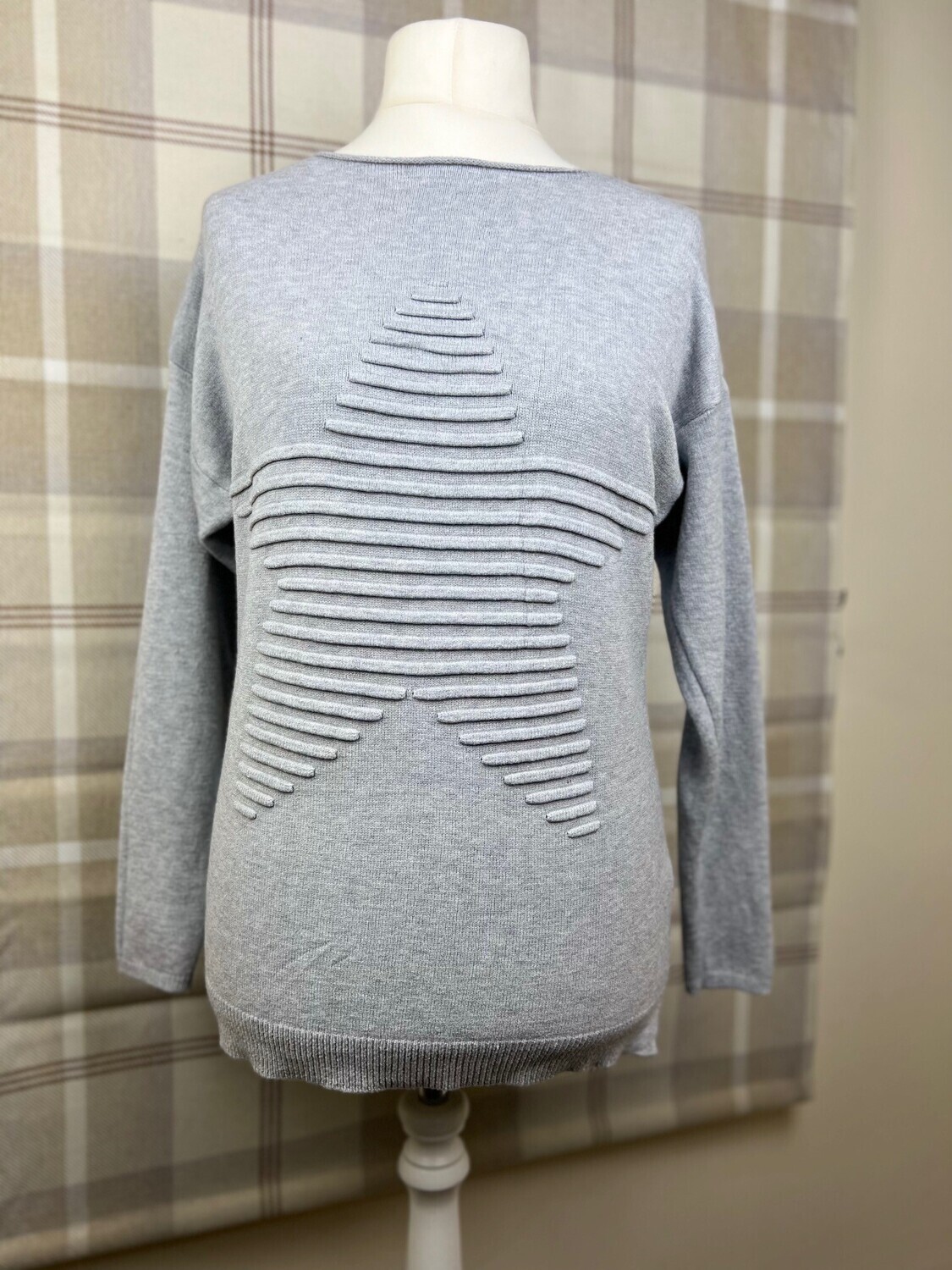 Star Jumper - Grey