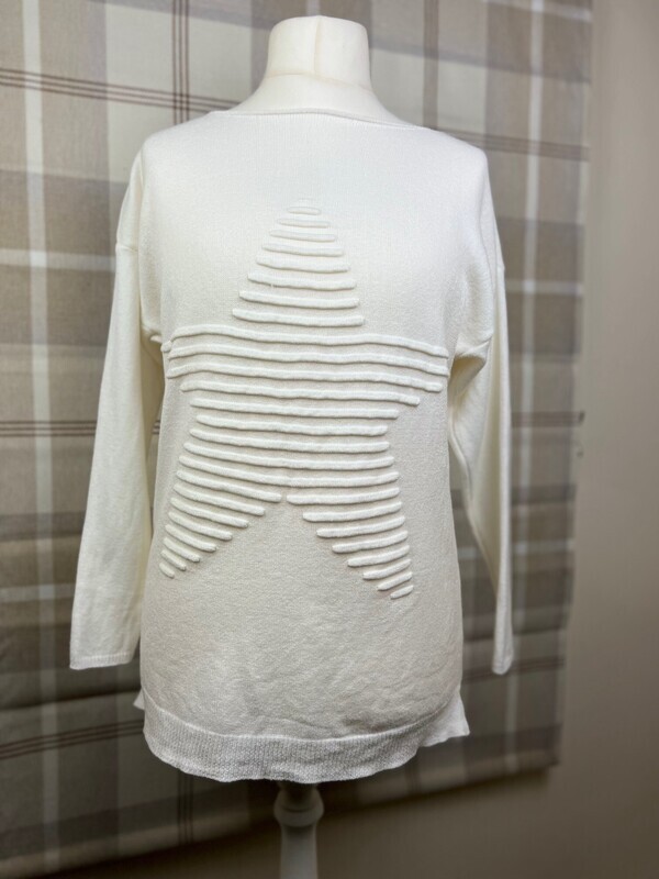 Star Jumper - Cream