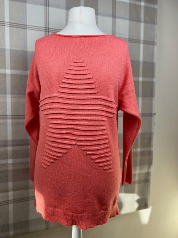 Star Jumper - Coral