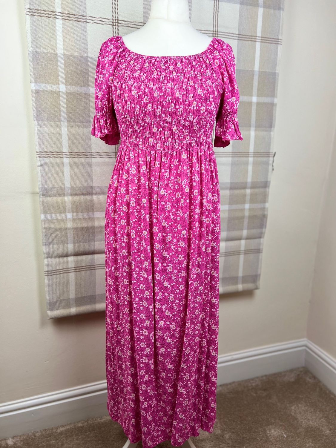 Ditsy Dress Pink