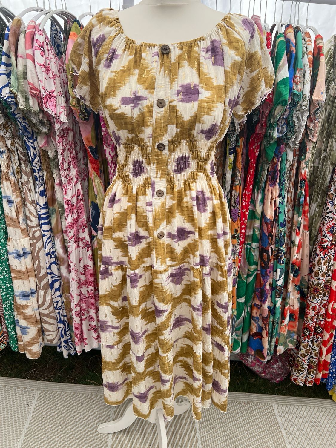 Magic midi dress