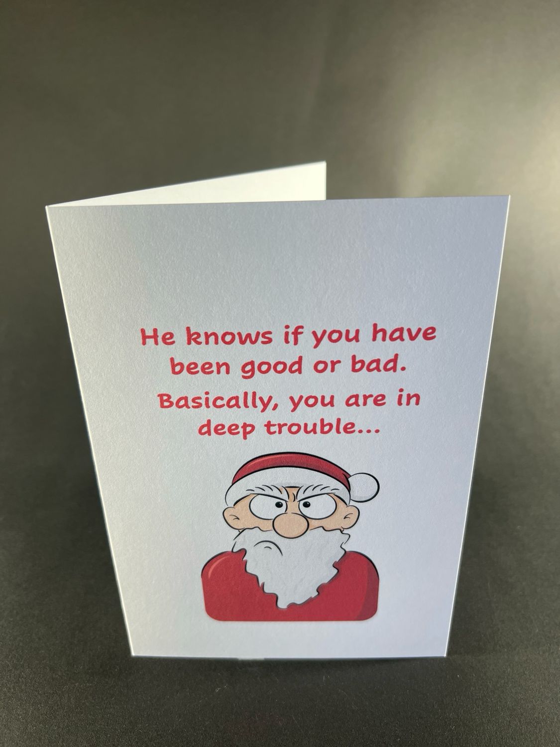 X04 Xmas Cheeky Card
