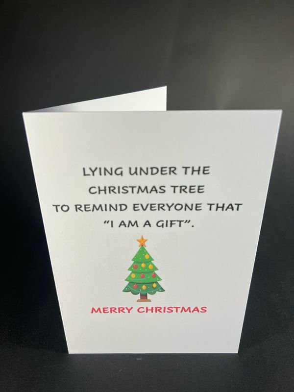 X14 Xmas Cheeky Card